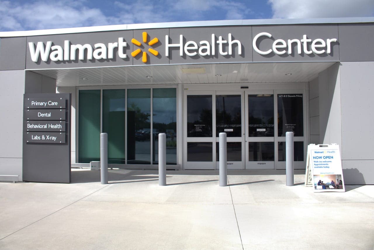 Walmart Health Center Building Exterior